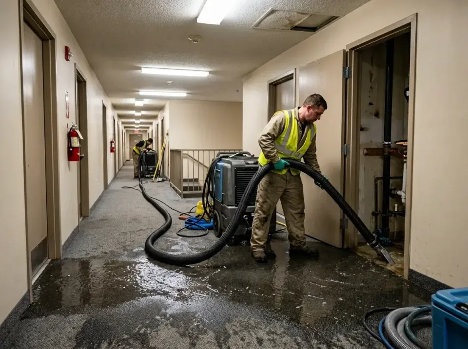 multi-unit-apartment-hallway-f-005 — frequently asked questions, Emergency Burst Pipe Water Extraction & Removal in Sangaree…